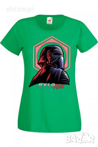 Дамска тениска Star Wars kylo ren,Филм,Игра,superhero,Изненада,Подарък,Повод,, снимка 7 - Тениски - 37728905