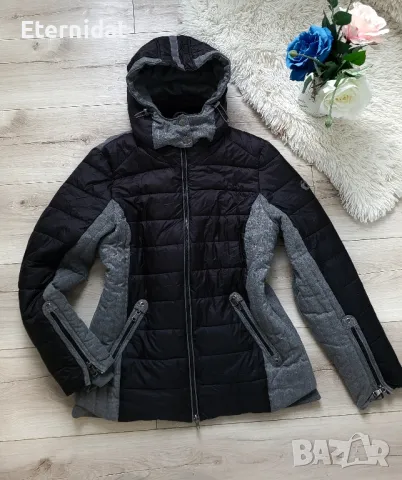 Черно яке с качулка CECIL , снимка 6 - Якета - 47451103