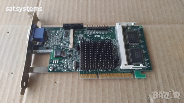 Видео карта Matrox MGI G2+DMILA/8/IBM 8MB AGP, снимка 5 - Видеокарти - 30468693