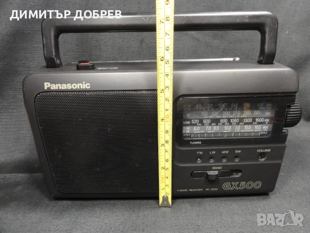 PANASONIC GX 500 FM LW MW SW ТРАНЗИСТОР РАДИО, снимка 8 - Радиокасетофони, транзистори - 51724499