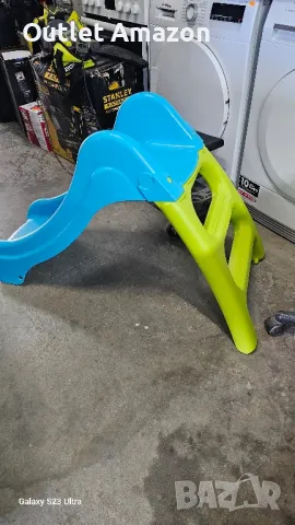 Детска пързалка Feber Famosa, функция 2 в 1 с вода, UV защита, пластмаса, снимка 5 - Други - 47920996