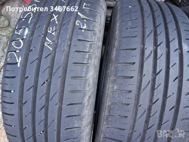 205 55 17 NEXEN 4броя летни дот 2021г , снимка 2 - Гуми и джанти - 55825563