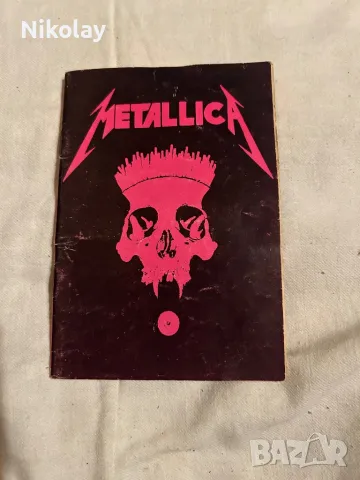 Metallica 16бр. класика 80/90-те. + книжка подарък Vintage, снимка 2 - Аудио касети - 48493838