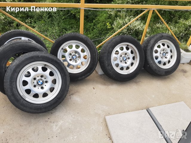 15" БМВ със зимни  гуми 