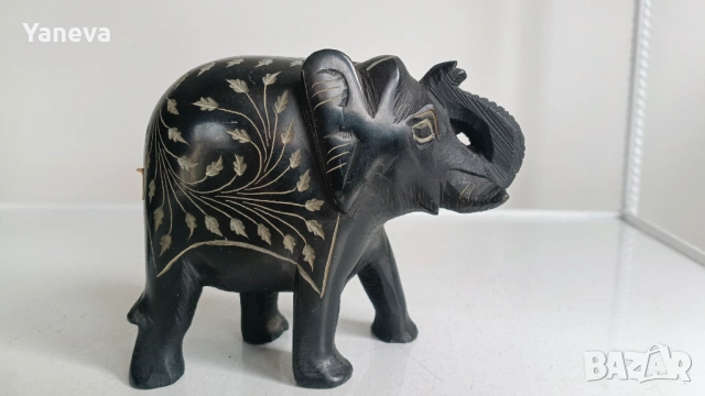 Индийски слончета от естествен камък , гранит. , снимка 3 - Статуетки - 53288604