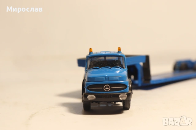 PREISER ??? 1/87 H0 MERCEDES ТЕЖКОТОВАРЕН МОДЕЛ КАМИОН, снимка 3 - Колекции - 54316893