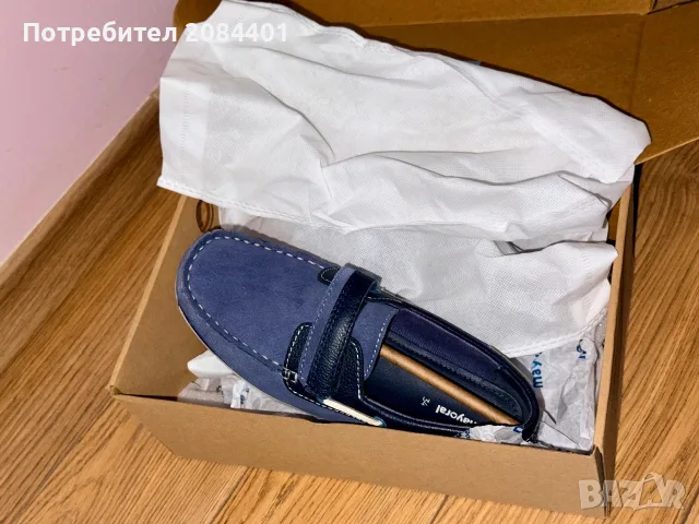  Сини мокасини Mayoral за момче номер 34, снимка 6 - Детски обувки - 56148993