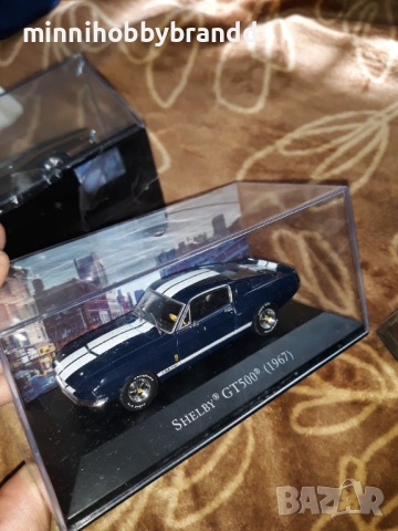 Amc Javelin 1973 Shelby 1967 Gt500 Pontiac Ventura 1971 Chevrolet Corvette Z06 2017 1.43  , снимка 11 - Колекции - 54089754