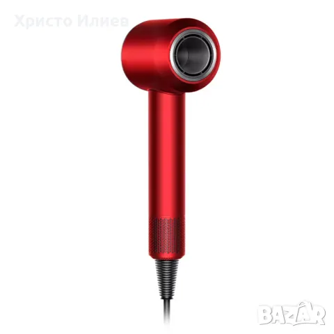DYSON Supersonic HD07 Сешоар с Пет приставки и Кожена кутия за съхранение Червен НОВ, снимка 10 - Сешоари - 48233680