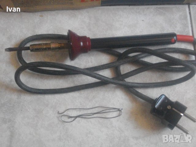 30-40 Вата-Ел.Поялник-Старо Немско Високо Качество-Delta/ERSA-Почти Нов-Отличен, снимка 15 - Поялници и запояване - 37296648