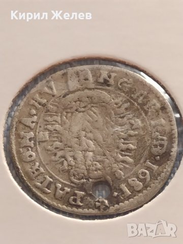 Сребърна монета 6 кройцера 1681г. Леополд първи Кремниц Унгария 24939, снимка 9 - Нумизматика и бонистика - 42871622