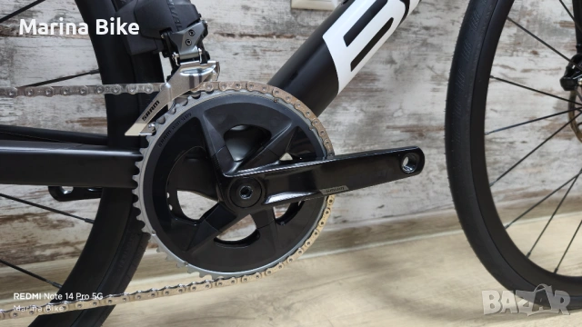 НОВ карбонов шосеен велосипед BMC Teammachine SLR SRAM Rival AXS Mavic Cosmic Elite | 58, снимка 2 - Велосипеди - 54288817
