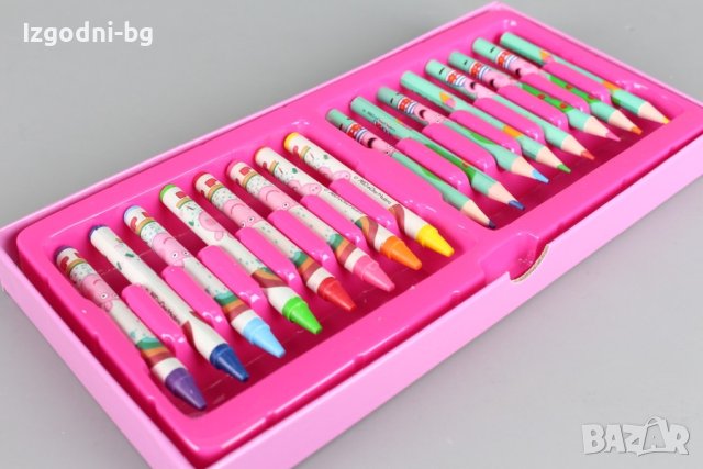 Куфарче Peppa Pig с пълен комплект за рисуване, снимка 3 - Рисуване и оцветяване - 42170106