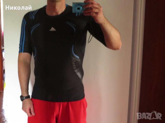 adidas Techfit PowerWeb Short Sleeve , снимка 7 - Тениски - 29329219