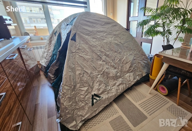 Палатка FreeCamp два слоя 240 х 200 х 152 (Д х Ш х В) 