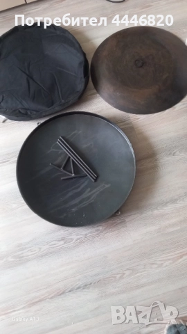 Комплект за готвене Метален диск с капак