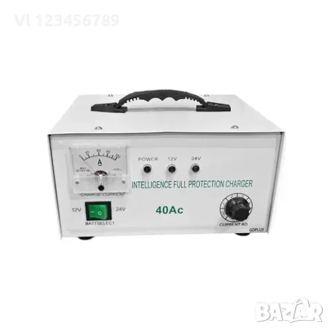 Зарядно устройство за акумулатор Goplus 12V/24V 40A