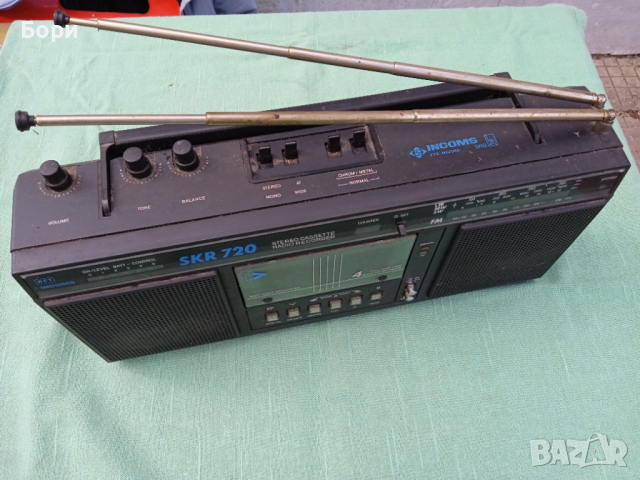 INCOMS SKR 720  Радиокасетофон, снимка 5 - Радиокасетофони, транзистори - 36423398