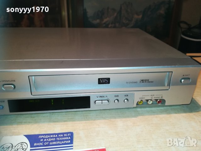 samsung sv-dv440 dvd/video hifi stereo 6 head-внос france 2510202038, снимка 7 - Плейъри, домашно кино, прожектори - 30553468