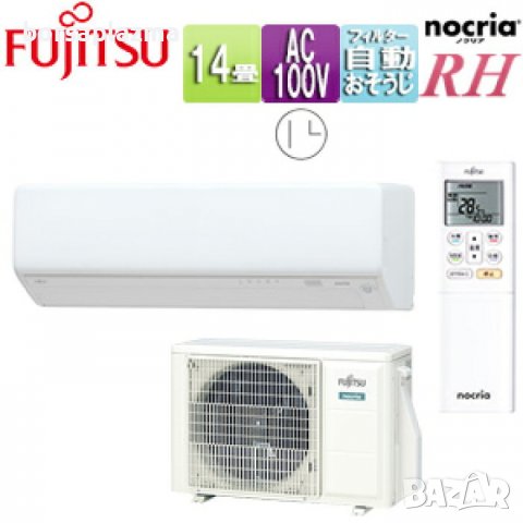 Японски Климатик Fujitsu Nocria AS-RH252M Нов Модел 2022 11～17m², снимка 11 - Климатици - 37355440