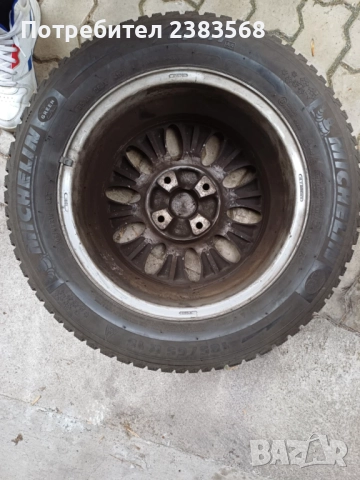 Продавам 4бр алуминиеви джанти със зимни гуми, снимка 5 - Гуми и джанти - 51960545