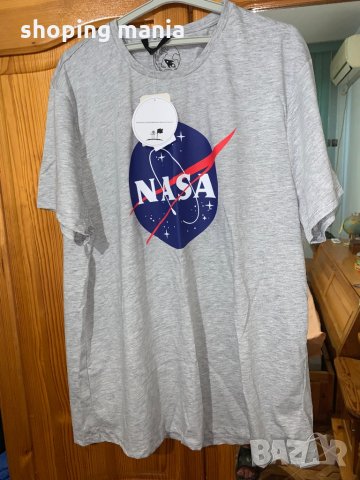 NASA нова с етикет мъжка тениска хл, снимка 3 - Тениски - 29991663