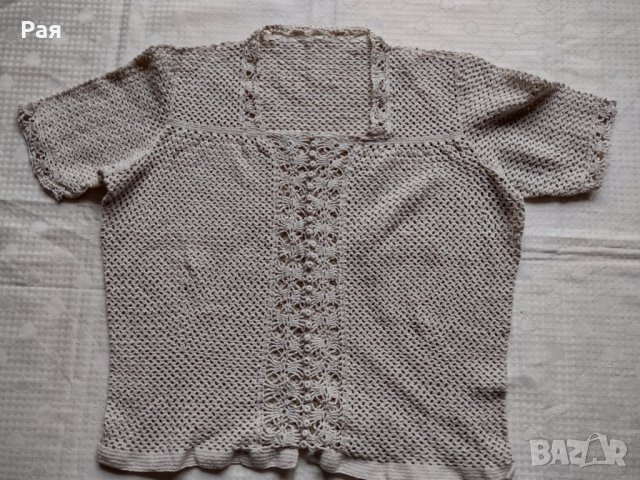 Ръчно плетена блуза , снимка 3 - Други - 34946993