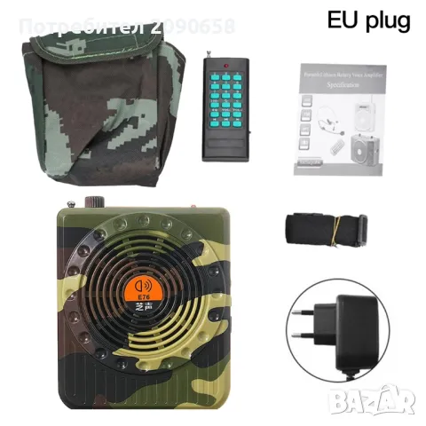 Звуков имитатор 84 звука, Фирмена Гаранция., снимка 4 - Оборудване и аксесоари за оръжия - 49176053