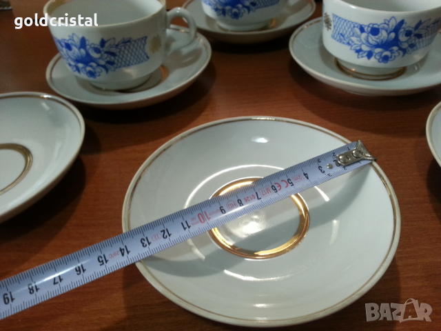 стар руски порцелан чаши за чай, снимка 7 - Антикварни и старинни предмети - 44927668