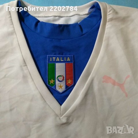 Две футболни тениски Италия,Italia,Puma, снимка 2 - Тениски - 30865844