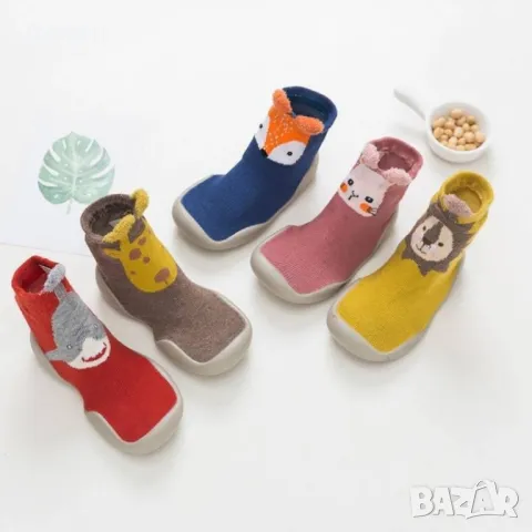 Детски чорапи с гумена подметка, различни номера и цветове., снимка 5 - Детски пантофи - 48951566