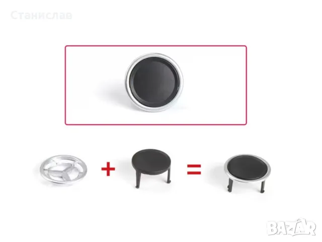 Seat Alhambra 7N Pre-Face Капаче (Бутон) за управление на задния климатик, снимка 3 - Части - 50264131