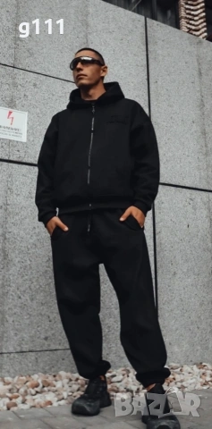 Karma Нов мъжки екип в сиво и черно, снимка 2 - Спортни дрехи, екипи - 53933698