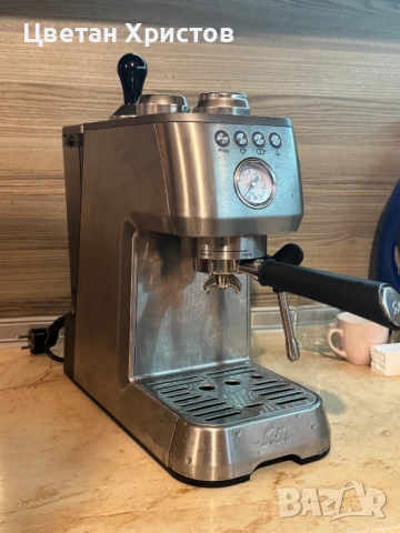 Кафемашина Solis - Barista Perfetta Plus, 15 bar, сребриста, снимка 4 - Друга електроника - 52567578