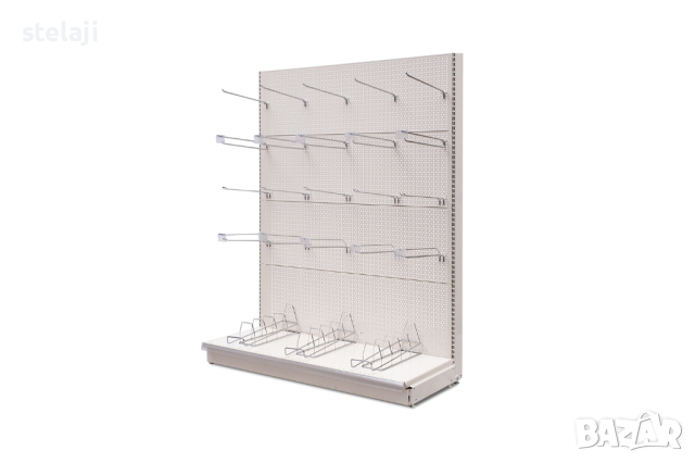 Метални куки за стелажи с перфориран гръб, снимка 12 - Стелажи и щандове - 44599797