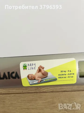 Бебешки кантар Laica, снимка 2 - Други - 56245086