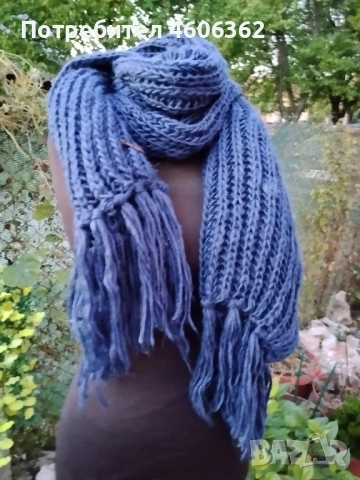 ръчно изплетени шалове, снимка 6 - Шалове - 52237966