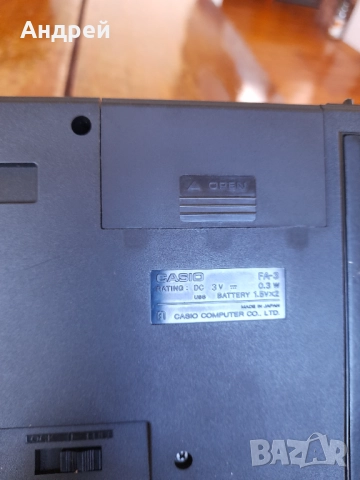 Касетен интерфейс Casio cassette interface FA-3, снимка 7 - Други ценни предмети - 51433201