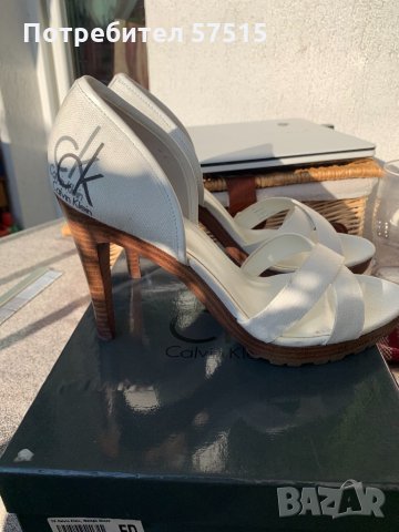 Calvin Klein обувки ток