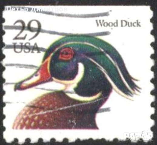 Клеймовани марки ФАУНА Птици 1967 Патици 1991 Сърна 1991 Рис 1990 от САЩ , снимка 5 - Филателия - 51391538