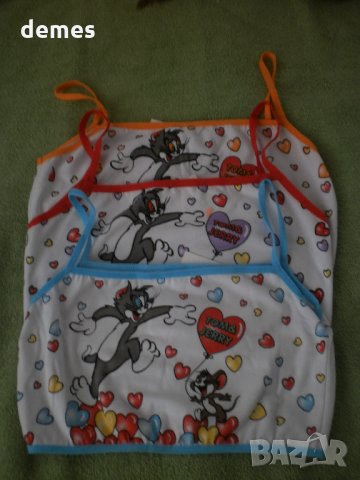 Детско бюстие за момиче с ефектна щампа, ново, снимка 7 - Детско бельо и бански  - 30944749