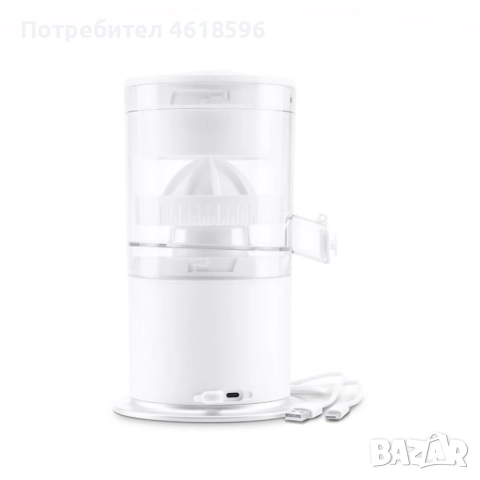 Сокоизстисквачка и Цитруспреса UFESA SQUEEZE & GO WH. 45 W, БЯЛ, 220.00 ml, снимка 4 - Сокоизстисквачки и цитрус преси - 52157461