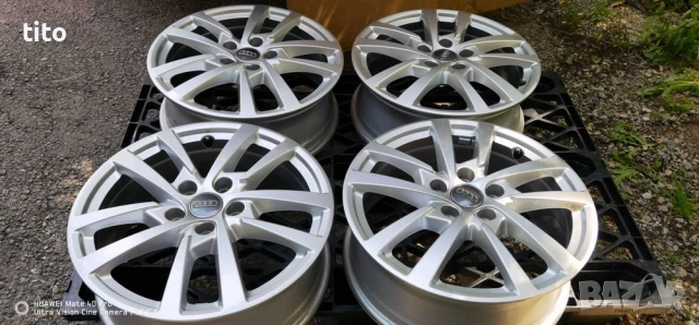 5x112 17 Цола Оригинал Ауди/Audi, снимка 4 - Гуми и джанти - 46849996