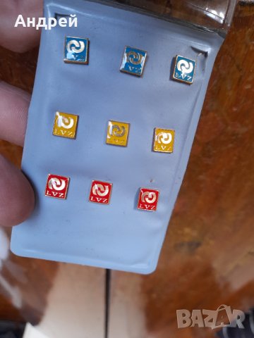Стара значка,значки LVZ, снимка 4 - Колекции - 42895001