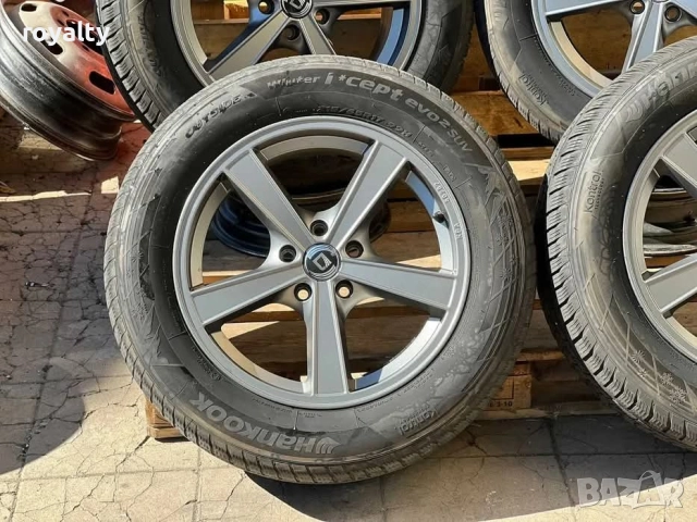 5х112 17 Лети Джанти Audi A4 A6 Q3 Seat Skoda VW Passat Tiguan 5x112 ET 42 J 7, снимка 5 - Аксесоари и консумативи - 52267526