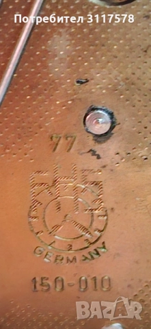 Belcanto Germany Старинен Часовник, снимка 4 - Други ценни предмети - 51791500