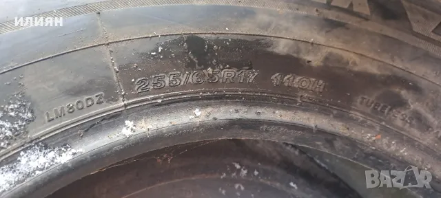 1бр зимна гума 255 65 17 Bridgestone Blizzak LM80, снимка 6 - Гуми и джанти - 48568681