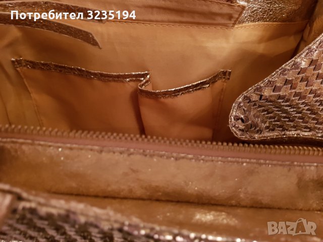 Златна чанта, снимка 6 - Чанти - 35238421