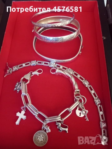 сребро 925 налични маркировки, снимка 7 - Колиета, медальони, синджири - 54166755
