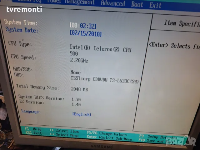 Лаптоп Toshiba Satellite C655-S5082  - 15,6" на ЧАСТИ, снимка 4 - Части за лаптопи - 49268752